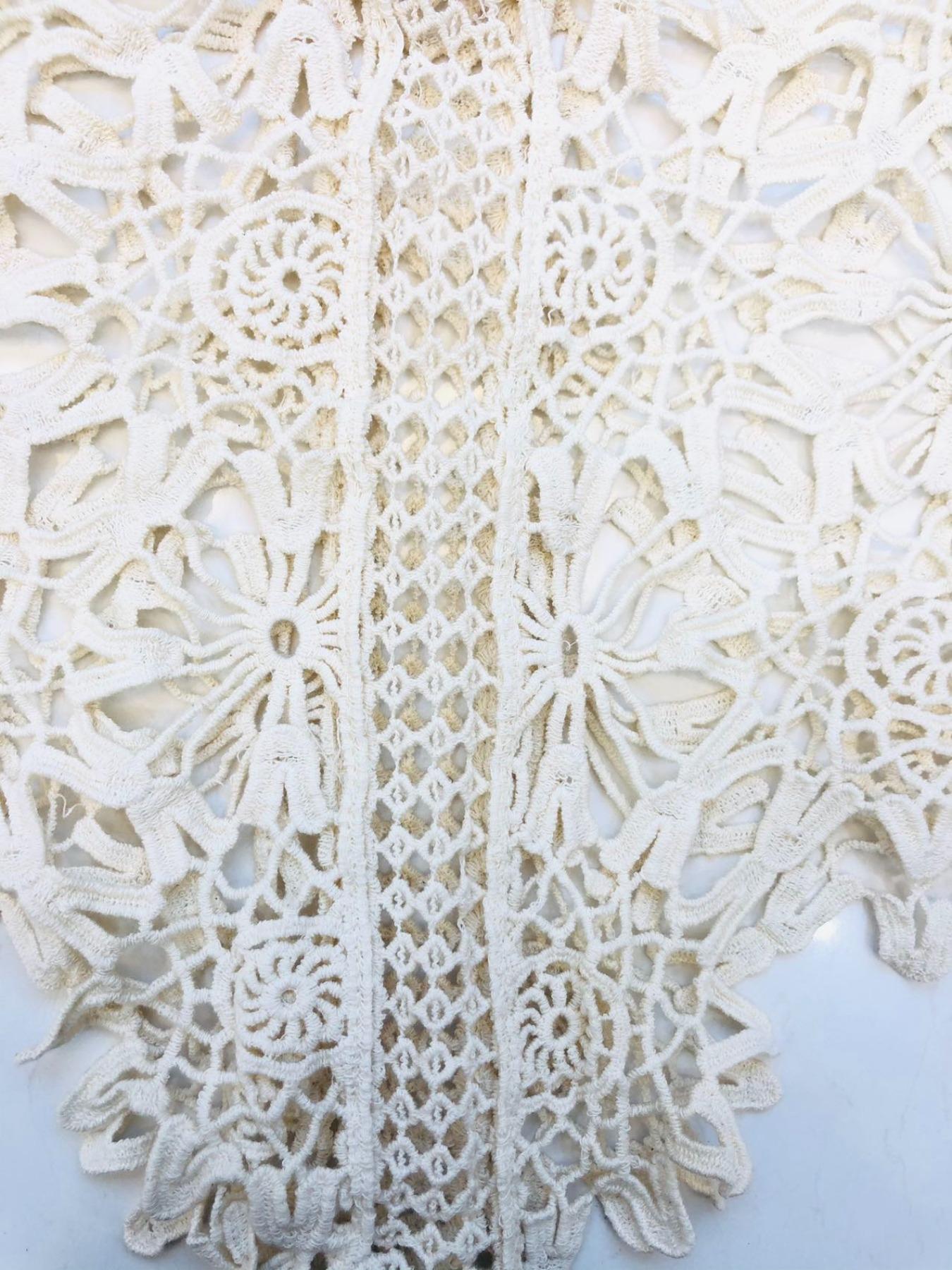 Women's Crochet Knit Embroidery Cover Up Dress, Casual Elegant Fashionable Hollow Out Swimwear for Beach Holiday Vacation, Ladies Swimwear for All Seasons, Clothing, Beach Cover Ups