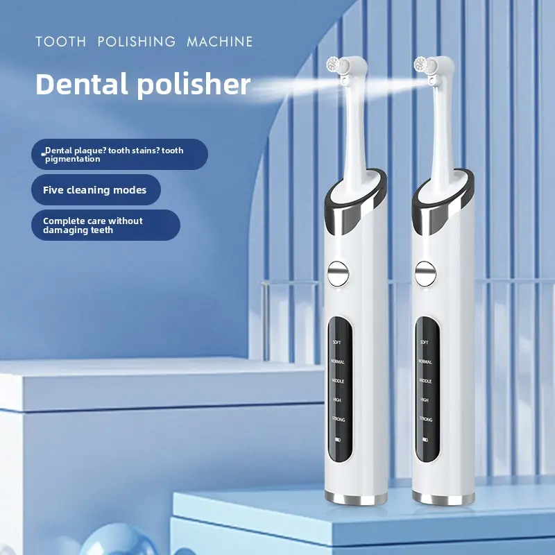 Tooth Polishing Cleaner Teeth Grinding Instrument Removing Calculus Tooth Beauty Instrument Electric Dental Cleaner Tooth Grinding Instrument