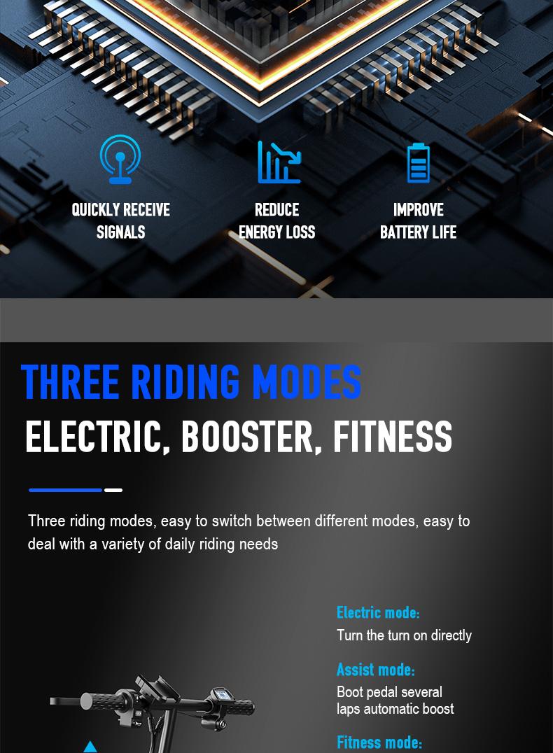 Adult Electric Bicycles Foldable 20mph Commuter Ebike with Detachable Battery Lightweight Folding Ebike 500W 48V 15AH 16 Stage Damping