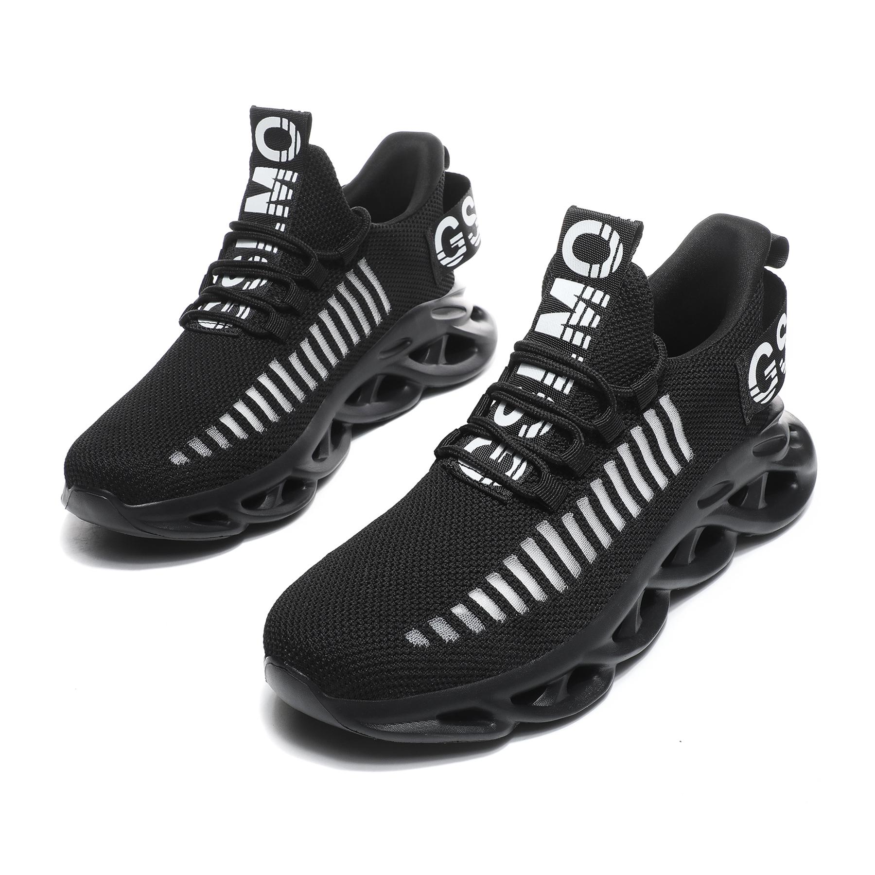 GSLMOLN Men's Ultra-light Textured Design Color-block Lace-Up Trainer Casual Twist Sole Comfortable Sports Running Shoes for Outdoor or Daily Wear Slip Resistant Fathersdaygift Super Breathable Mesh Vamp Lightweight Soft Comfortable Wash resistance GSLMOLN Men's Ultra-light Textured Design Color-block Lace-Up Trainer Casual Twist Sole Comfortable Sports Running Shoes for Outdoor or Daily Wear Slip Resistant Fathersdaygift Super Breathable Mesh Vamp Lightweight Soft Comfortable Wash resistance