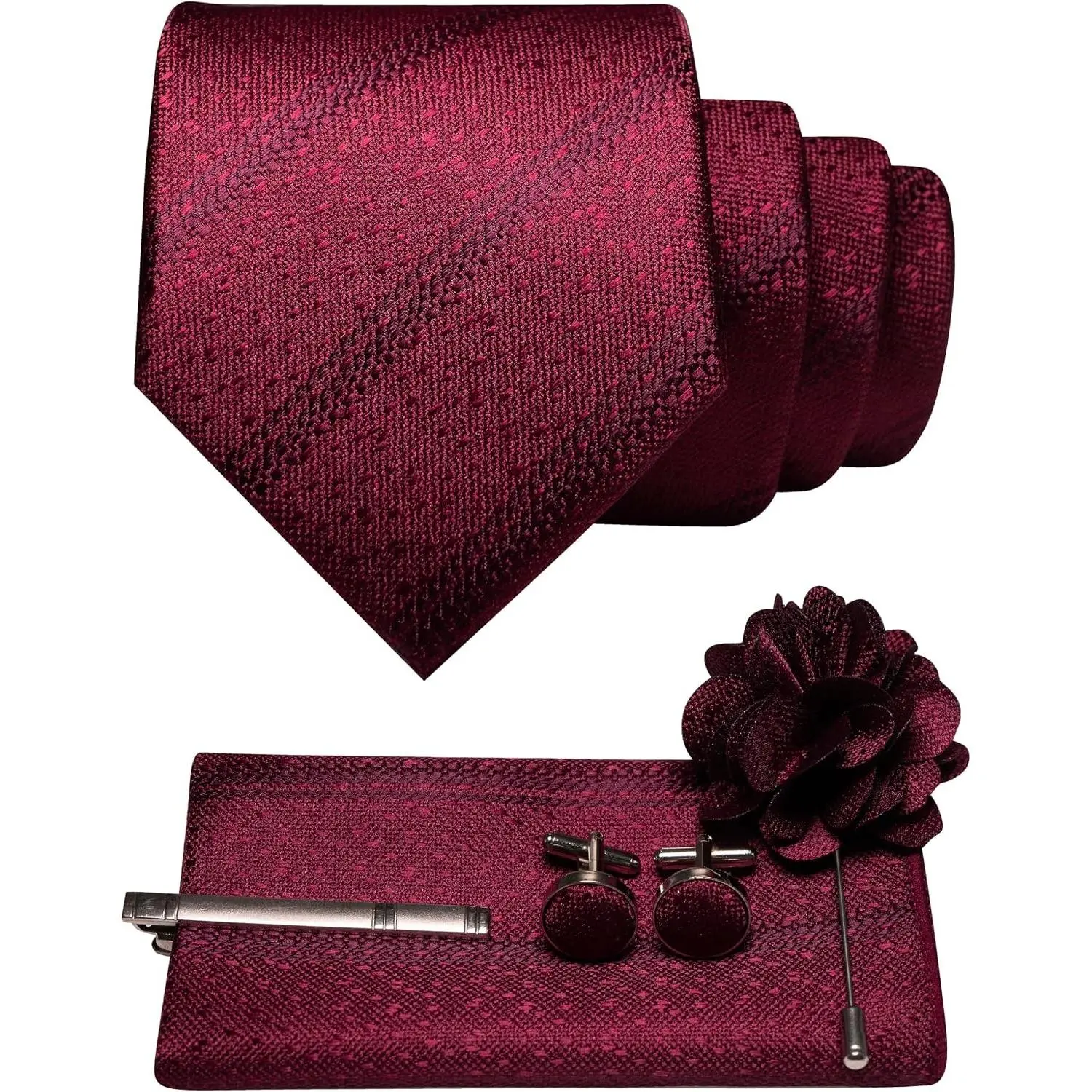 Burgundy Striped