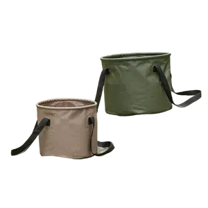 Outdoor camping folding bucket Multifunctional large-capacity portable fishing bucket Storage retractable car storage bucket
