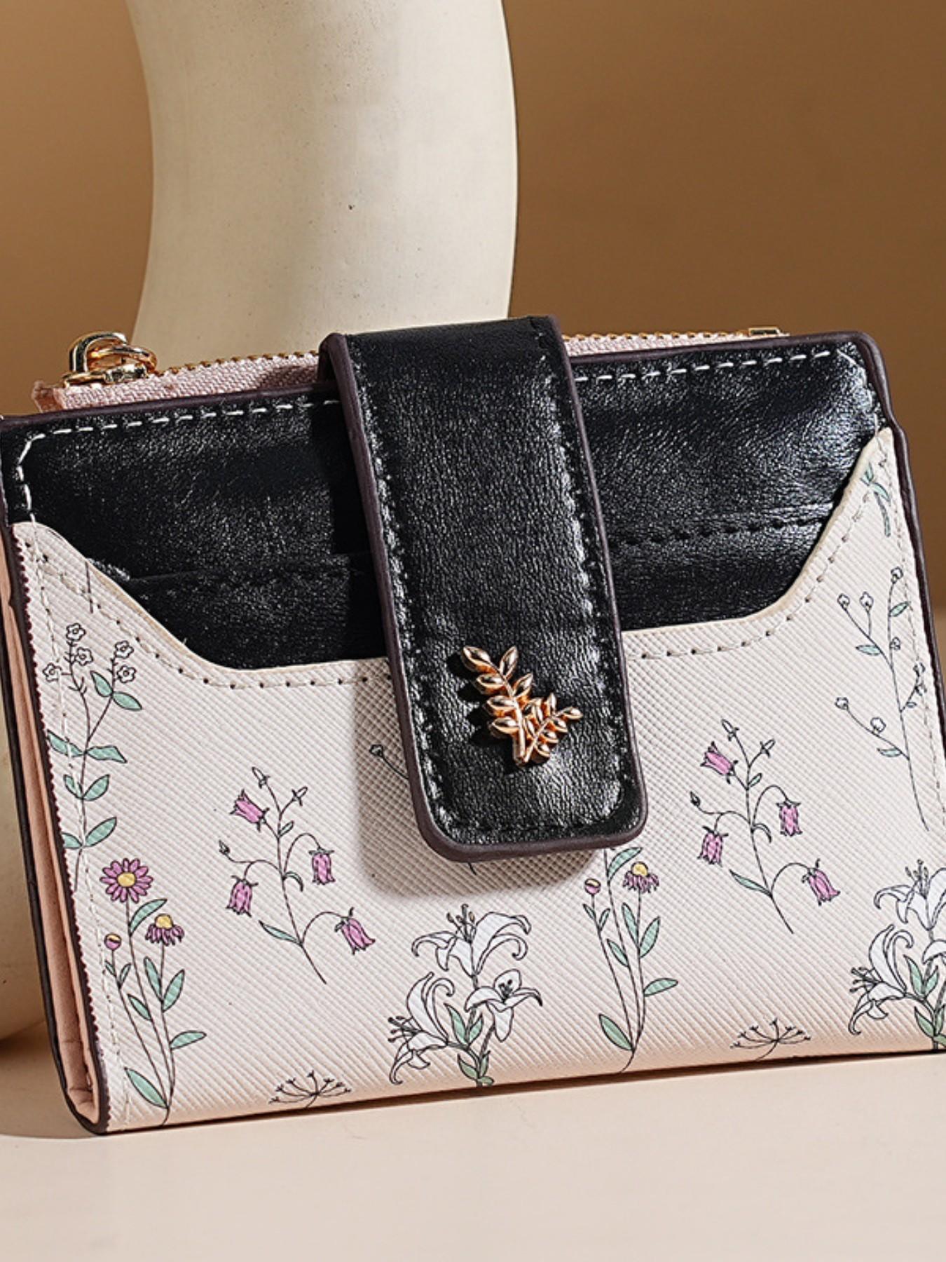 Fashionable Vintage Women's Wallet, Zipper Money Clip Handbag, High-End Retro Design, Stylish Ladies' Accessory, Perfect for Everyday Use