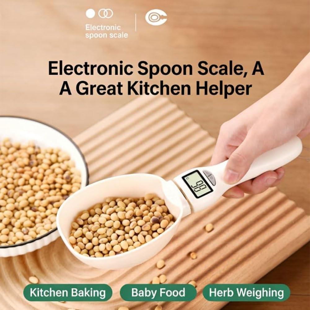 2026 Upgrade Electronic Measuring Spoon with Conversion Function, LED Display Adjustable Measurement Tool, Precision Kitchenware