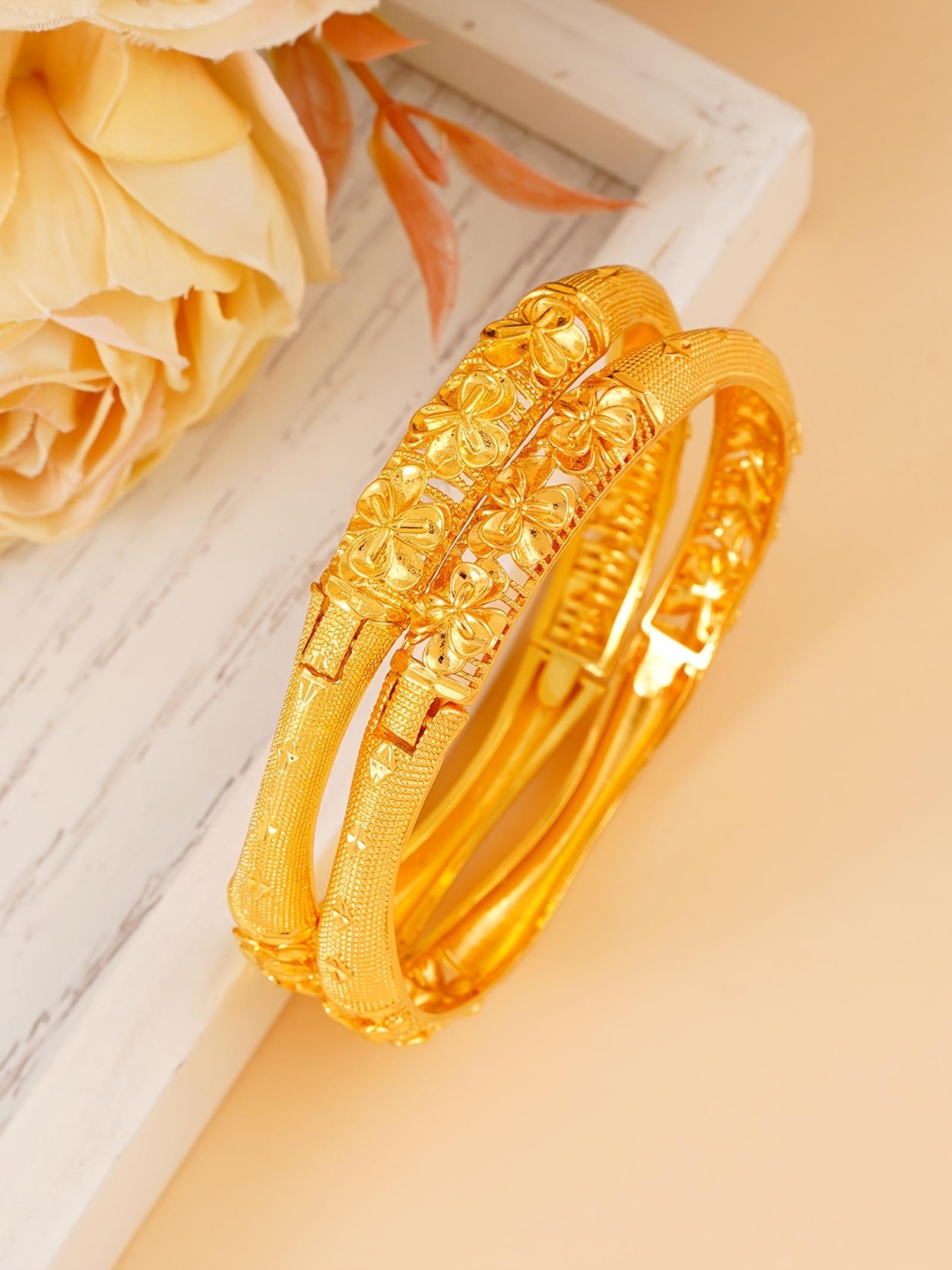 Dubai Hollow Cuff Bracelet for Women, Casual Ethnic Style, Handmade Jewelry, Wedding Accessory, All Seasons