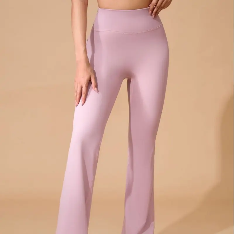 High Waist Yoga Pants with Phone Pocket| Butt Lifting Micro Flare Leggings No Chafing Workout Leggings High Waist Yoga Pants with Phone Pocket| Butt Lifting Micro Flare Leggings No Chafing Workout Leggings