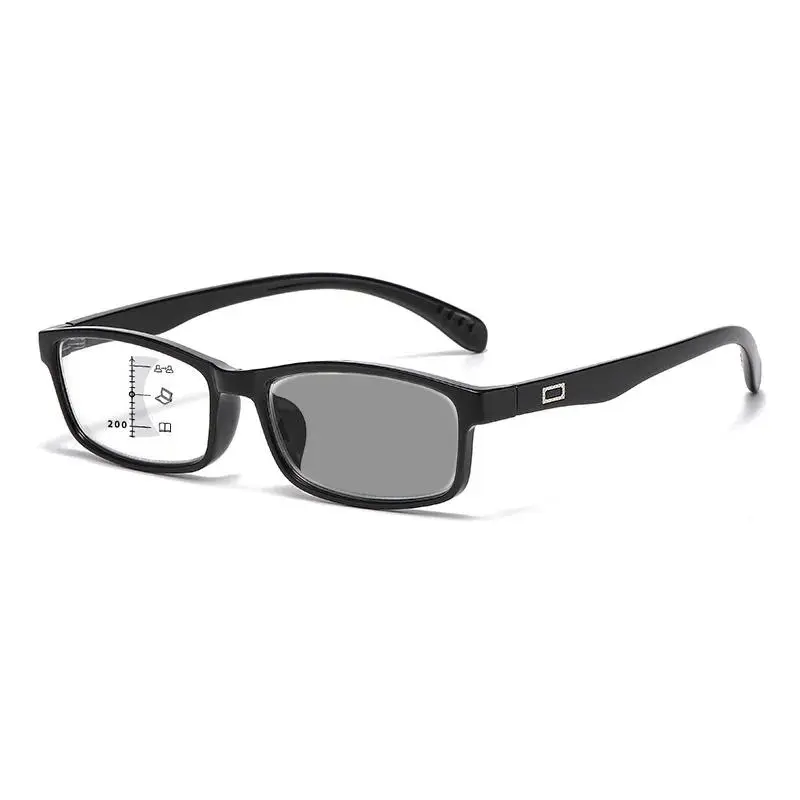 Progressvive Photochromic Reading Glasses for Men Women Fashion Anti-UV Discoloration Presbyopia Vintage Far Sight Sunglasses