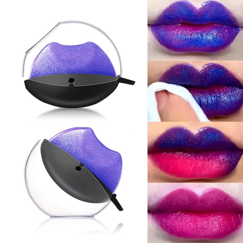 Huasurv Temperature Change Lip Balm, Long-Lasting Moisturizing Shine, Portable Non-Fading, Natural Finish, Hs3775-06