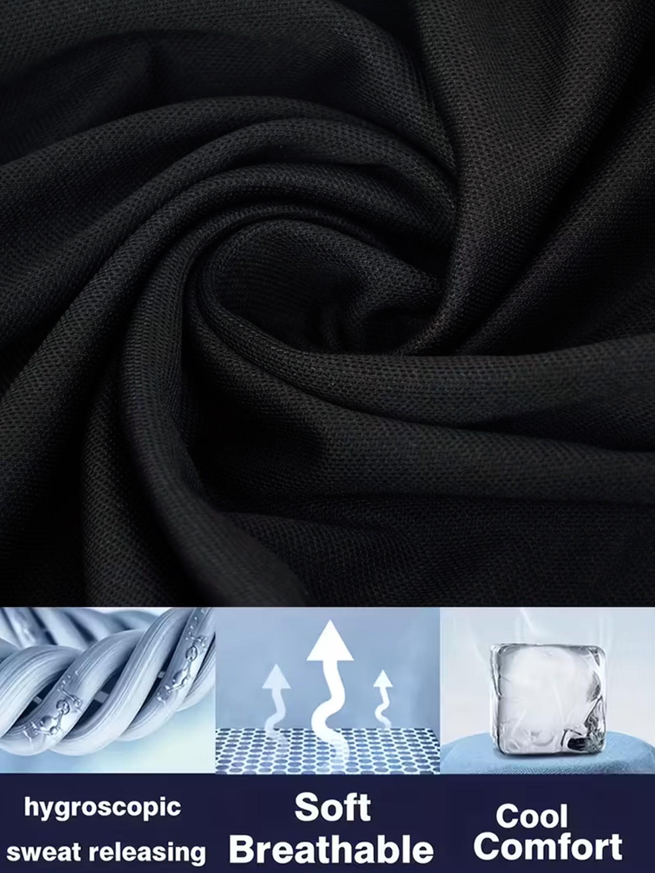 Men's Ice Hockey Print Polo Shirt, Loose-Fit Business T-Shirt, Short Sleeve, Breathable Fabric, Ideal for Outdoor Activities, Gift Option