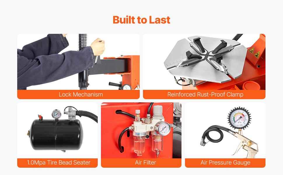 VEVOR Electric Tire Changer, 18 Spindle, Durable Tire Changer Tire Balancer with 1.5 HP Motor, Accurate Tire Changer Tire Balancer with Auto Calibration Mode, FIt for Sedans/SUVs/Pickup Trucks VEVOR Electric Tire Changer, 18 Spindle, Durable Tire Changer Tire Balancer with 1.5 HP Motor, Accurate Tire Changer Tire Balancer with Auto Calibration Mode, FIt for Sedans/SUVs/Pickup Trucks