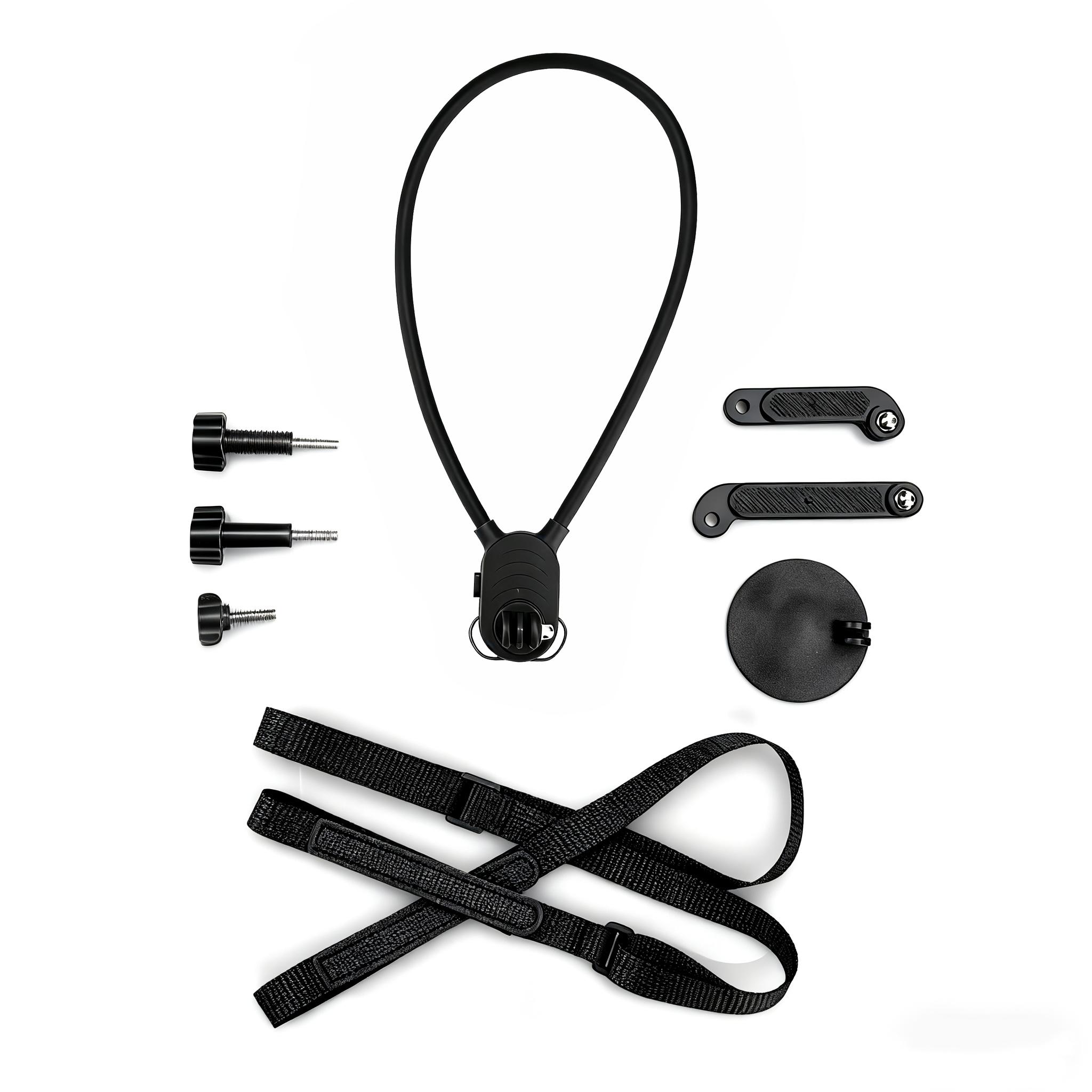 Magnetic Neck Mount for PhonesHands-Free POV/Vlog Holder, Chest Strap foriPhone 16 15 14 13,Android, Action Cameras,and Smartphone Accessories