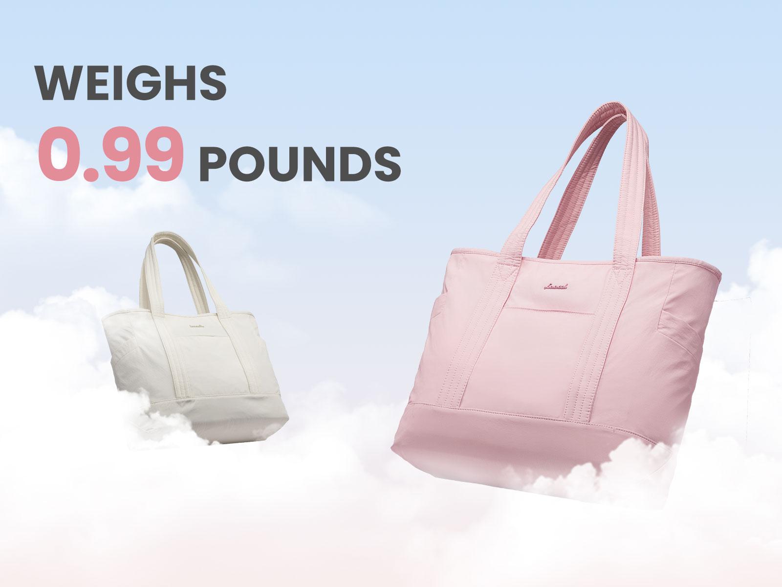 LOVEVOOK 15.6& 17.3 Inch Laptop Tote Bag for Women, Waterproof Gym Tote Bag for Women with Yoga Mat Strap,Travel Tote Bags for Women,Suitable for Work, School, Travel, Fitness, and Daily Life