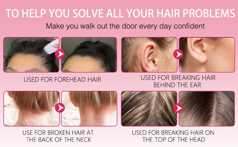 【Valentinesdaygift】Boar Bristle Hair Brush Slick Back Hair Brush for Smoothing Baby Hairs- Wooden Hair Brush for Women Home Universal Compatibility Hairstyles Natural