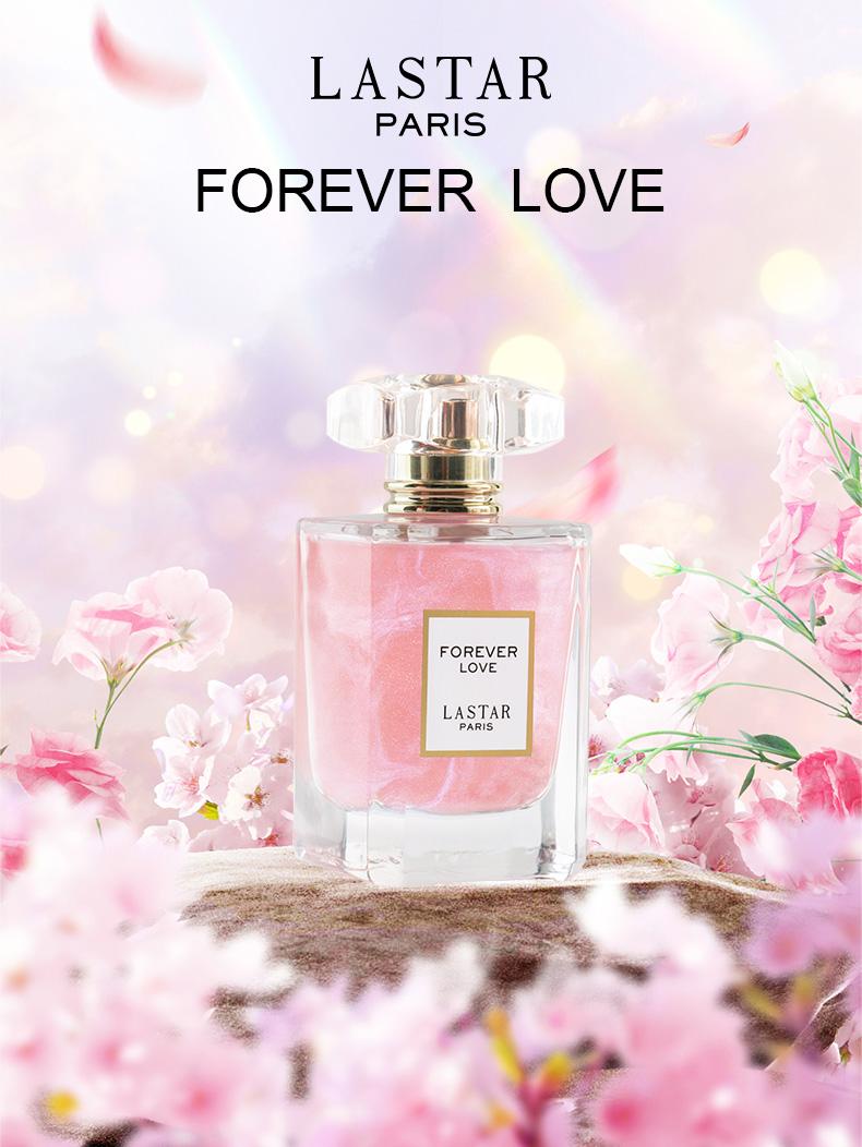 FOREVER LOVE perfume,girls' perfume, floral fragrance, rose fragrance, jasmine fragrance, vanilla, patchouli fragrance, party perfume, large capacity perfume suitable for all occasions, perfect holiday gift for girlfriend