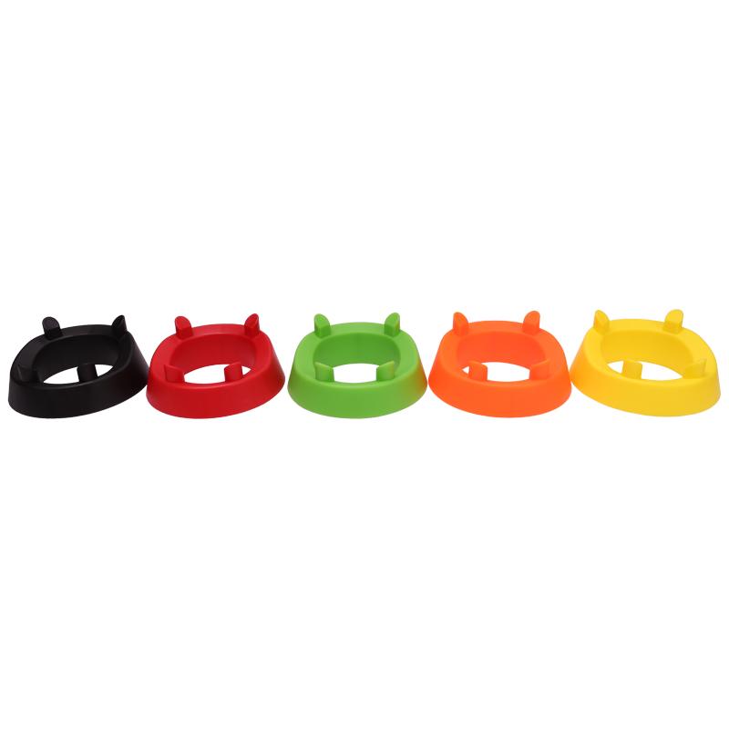 1pc Ball Stand Basketball Soccer Ball Bracket Holder Four-Corner Rack Support Base for for Volleyball Rugby Display Stand