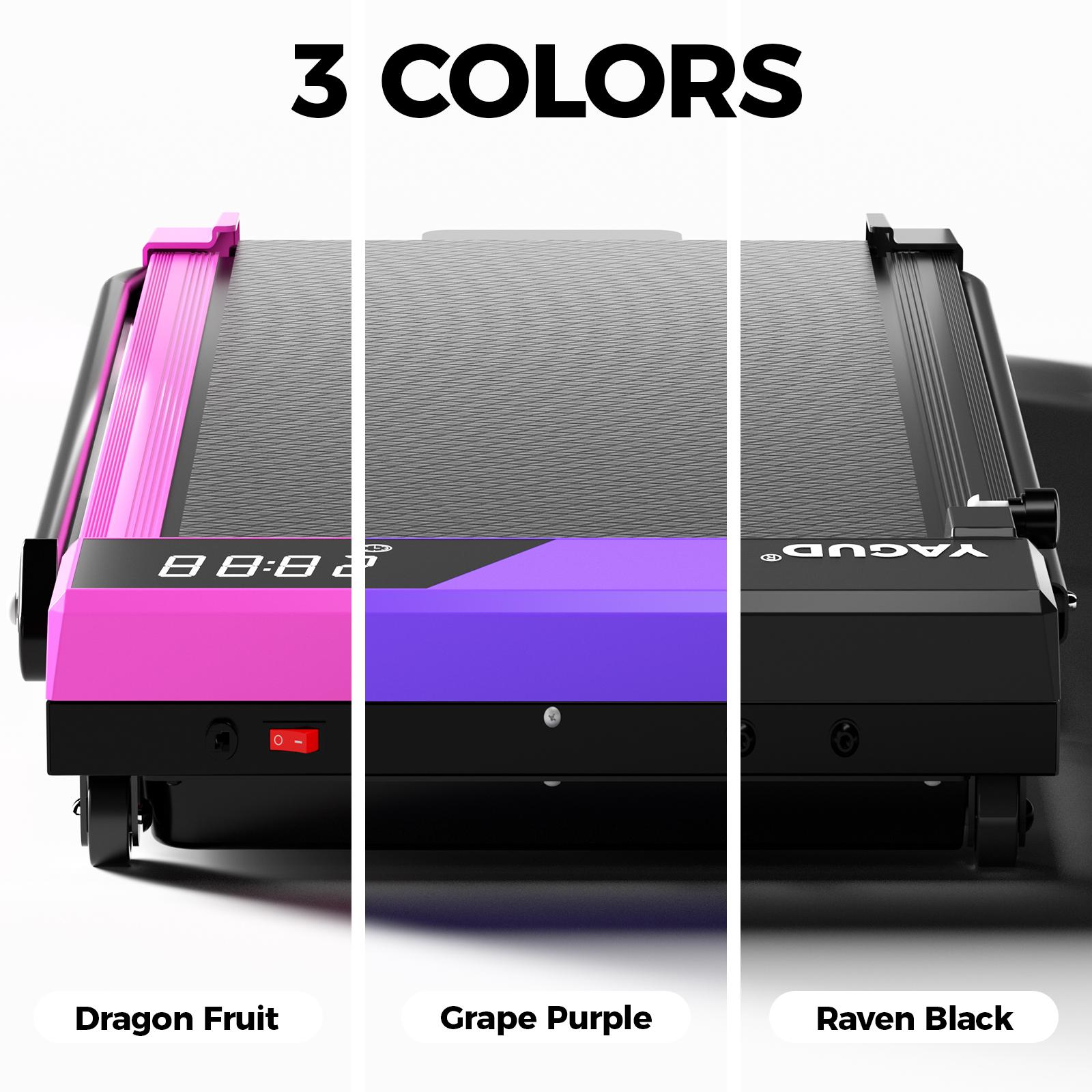 YAGUD Home Office Electric Treadmill – 265lbs Weight Capacity Silent Motor, Wide Belt, Foldable with Dual Cushioning and Easy Mobility Wheels SpringStatements