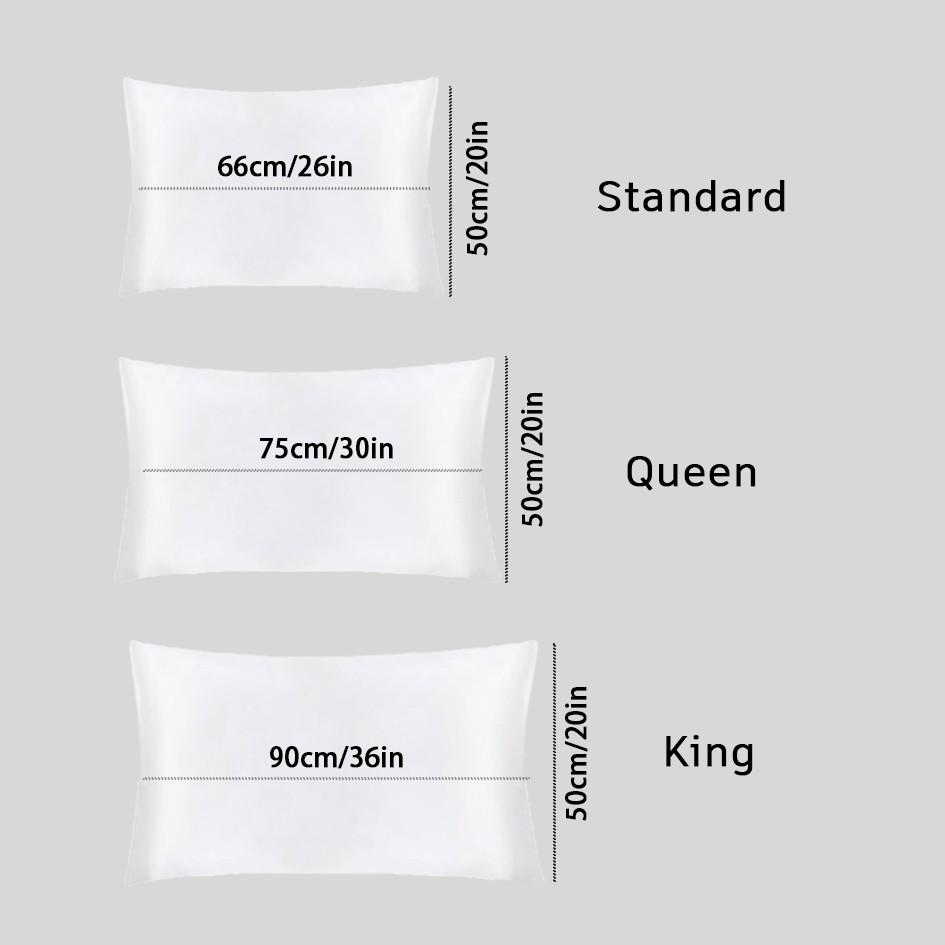 2-Pack Satin Pillowcases.Gentle on skin and hair, breathable, smooth and cool.Ideal for a comfortable night's sleep