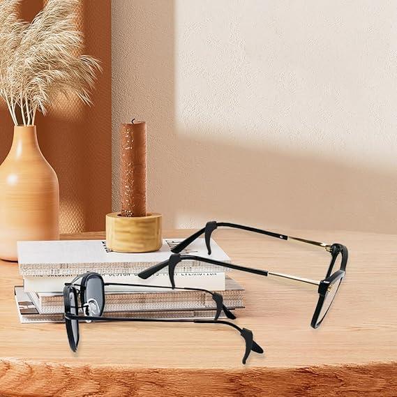 3-Pack Glasses Grips: Eyeglass Holder & Sunglasses Retainer for Temple Tips - Reading Glasses Accessory