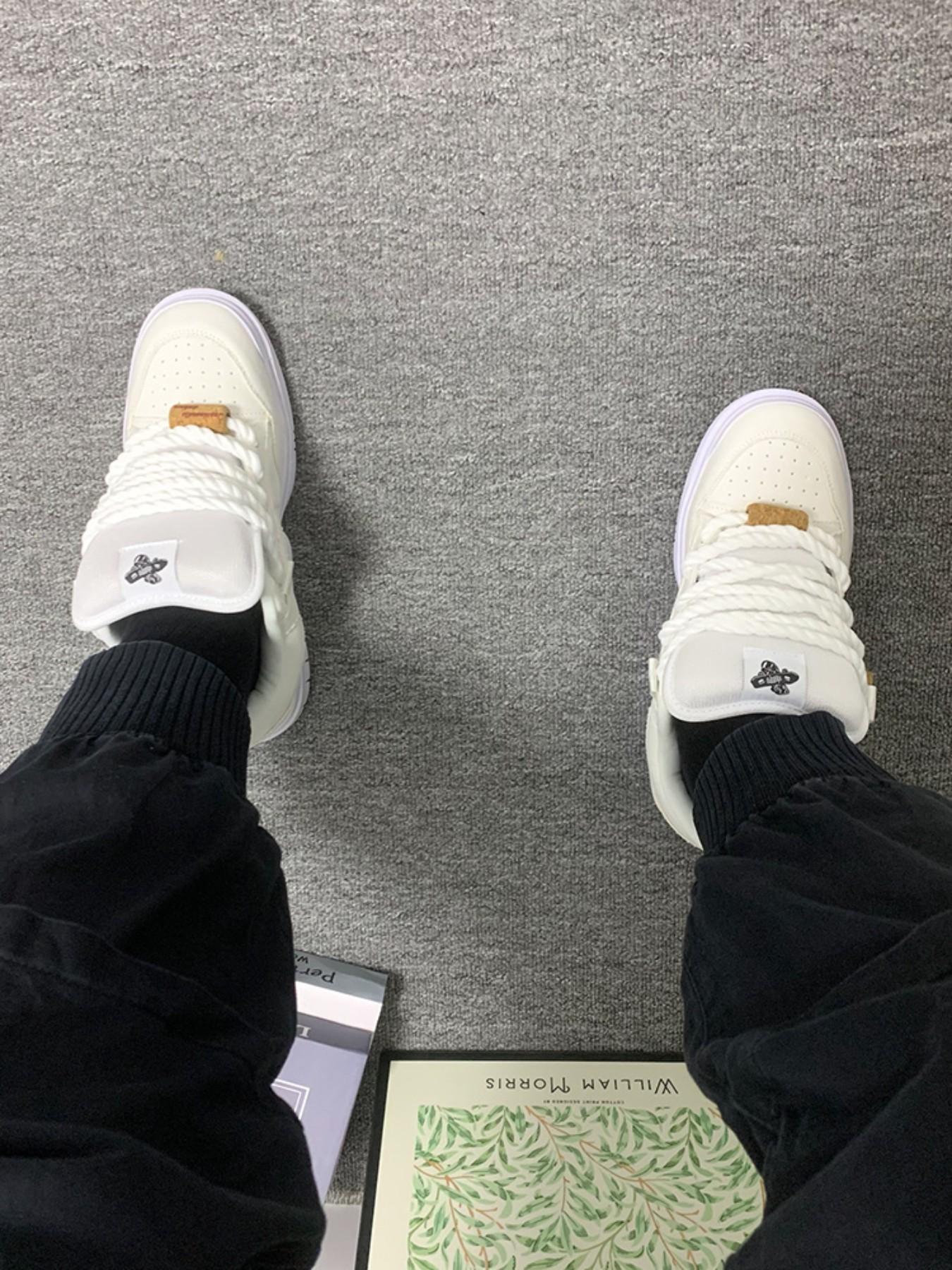 Men's Casual Canvas Shoes, Large Size 48, Breathable Round Toe Flatforms, Anti-Slip Rubber Sole, Unisex Couple Sneakers, All-Season Comfort