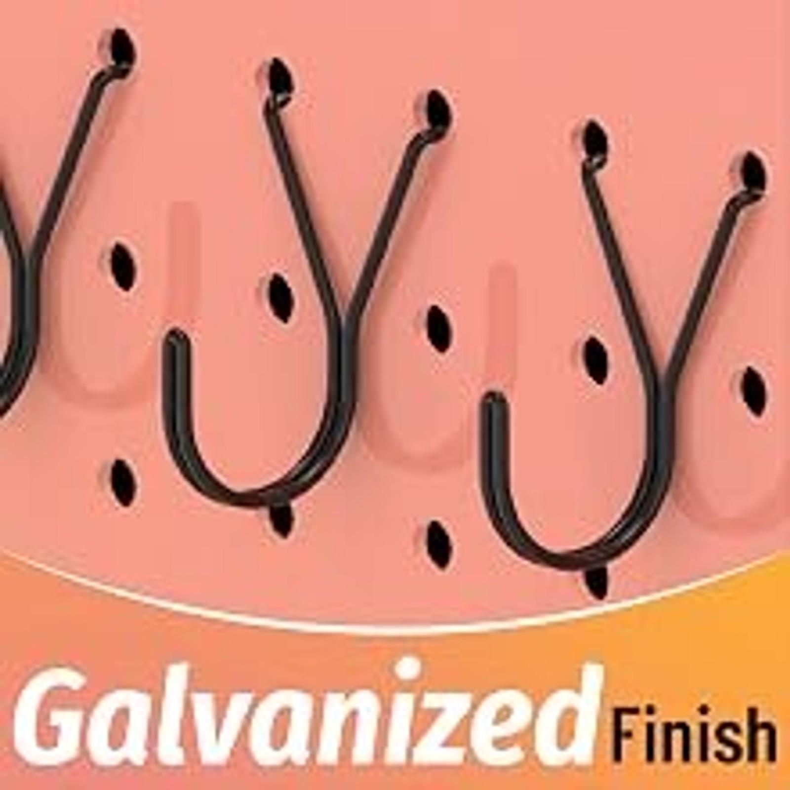 40 Pack Pegboard Hooks J-Hook – 1 Inch Black J Hooks for Pegboard – Heavy Duty Peg Board Hooks for Hanging Jewelry, Keys, Retail Items & Small Tools – Fits 1/8” & 3/16” Pegboards