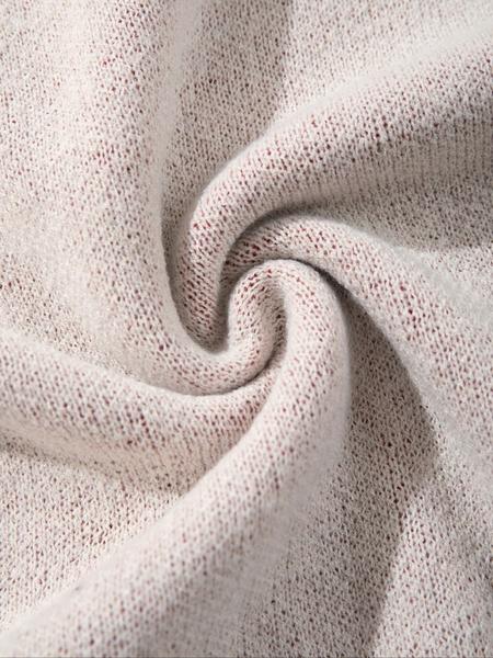 Cute Fall & Winter Unisex Casual Sweater with Love Heart Pattern, Loose-Fitting Long Sleeve Pullover for Valentine's Gift