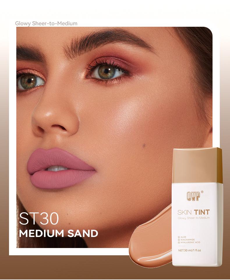 Lightweight Flawless Foundation, Evens Skin Tone, Hydrating Concealing Foundation, Matte Texture, Non-caking, Naturally Brightening, Creates A Natural Base Makeup Effect, Essential Facial Makeup.