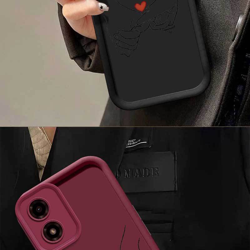 1 Piece E14 Promised Love Fashion Ready Flexible For Moto E14 Case With Elegant