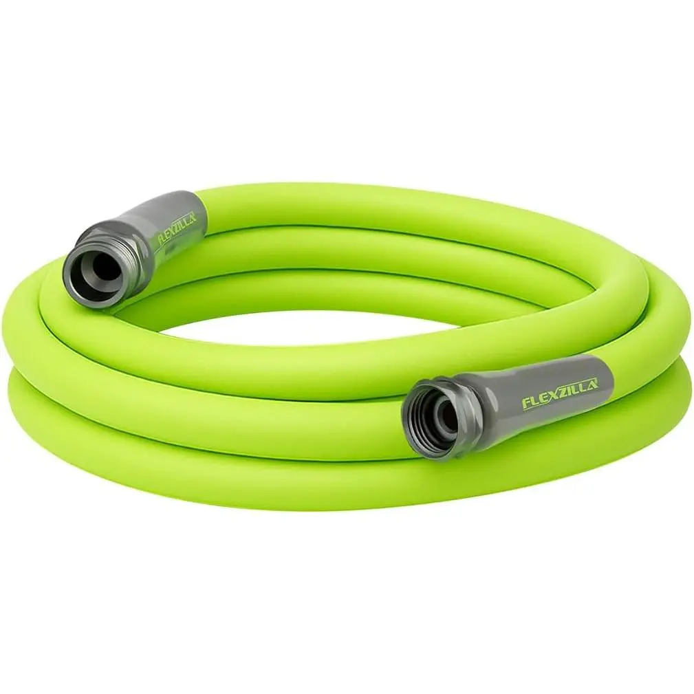 Flexzilla Flexible Garden Utility Hose, 5/8"x15ft., Lightweight All Weather Water Hose with Leak-Free Ends and Reliable Durable Connections