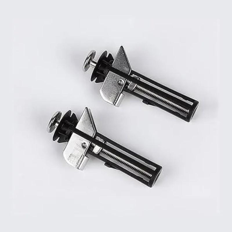 Universal Toilet Seat Bolt Kit, Quick Release Screws, Easy Installation, Replacement Parts, Toilet Lid Maintenance Fixing Accessories