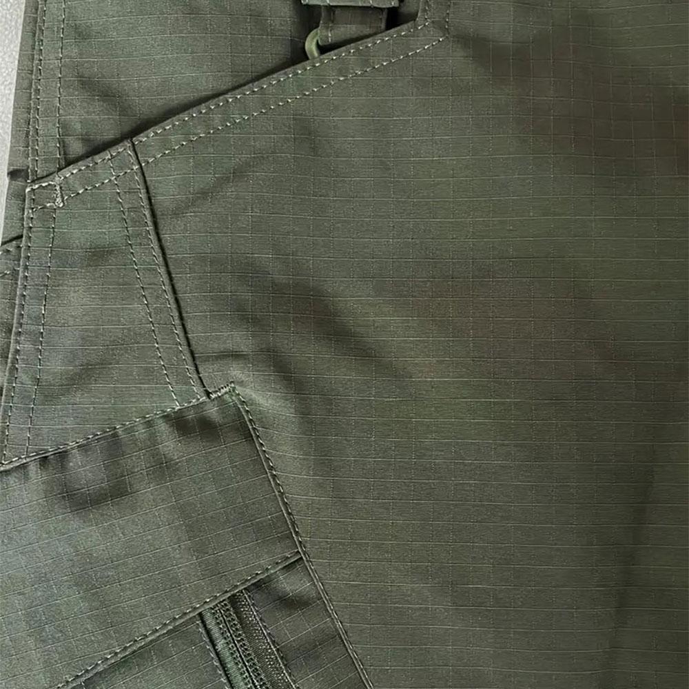 4pcs pantalones para hombre Beige Men's Tactical Cargo Pants, Mid Waist, Fitted Style, Multi-Pocket Design, Breathable & Soft, Ideal for Construction, Hiking, Spring/Fall cargo pants for men slacks Casual Bottoms pantalones para hombre cargo pants for men