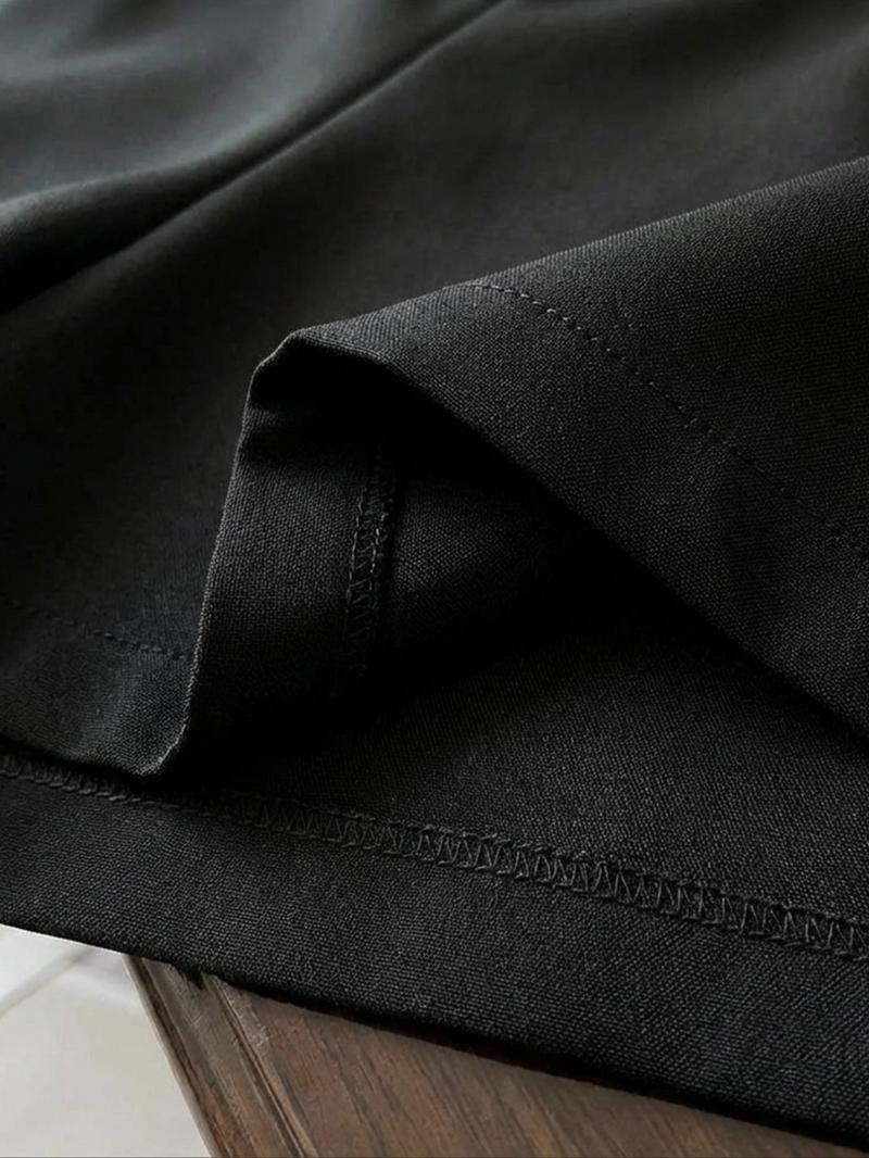 Elegant Women's Two-Piece Shorts Set for Spring Summer, Perfect for Holidays and Office, Versatile Fashion Choice