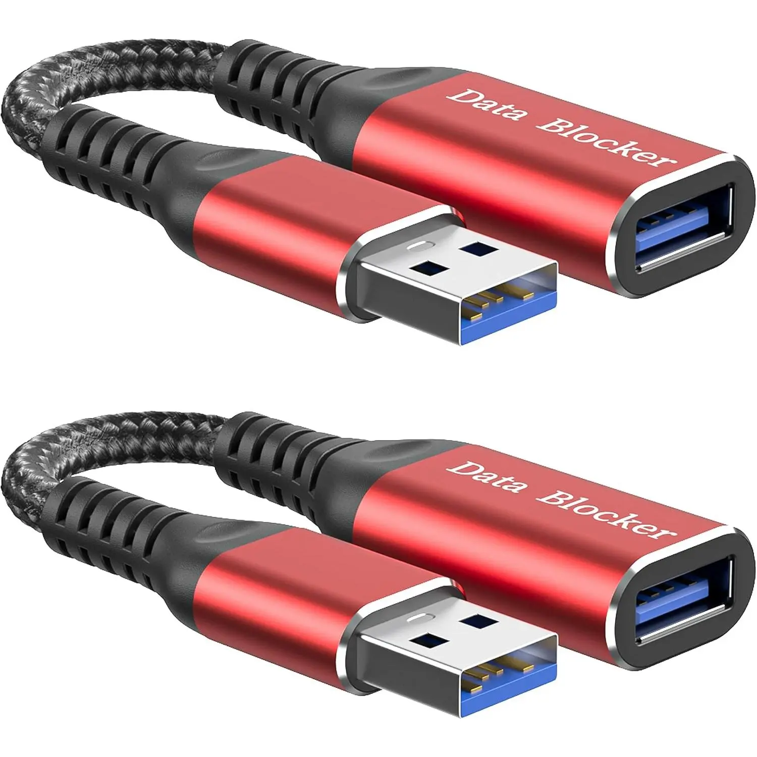 USB Data Blocker, Charge-Only Adapter USB Blocker(2PCS), Provide Safe and  , Protect Against Juice Jacking, Hacking