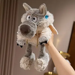 Adorable Plush Toys Featuring a Wolf Disguised As a Sheep, Perfect for Kids And Home Decor. These Soft Stuffed Animals Make Great Gifts for Birthdays And Holidays