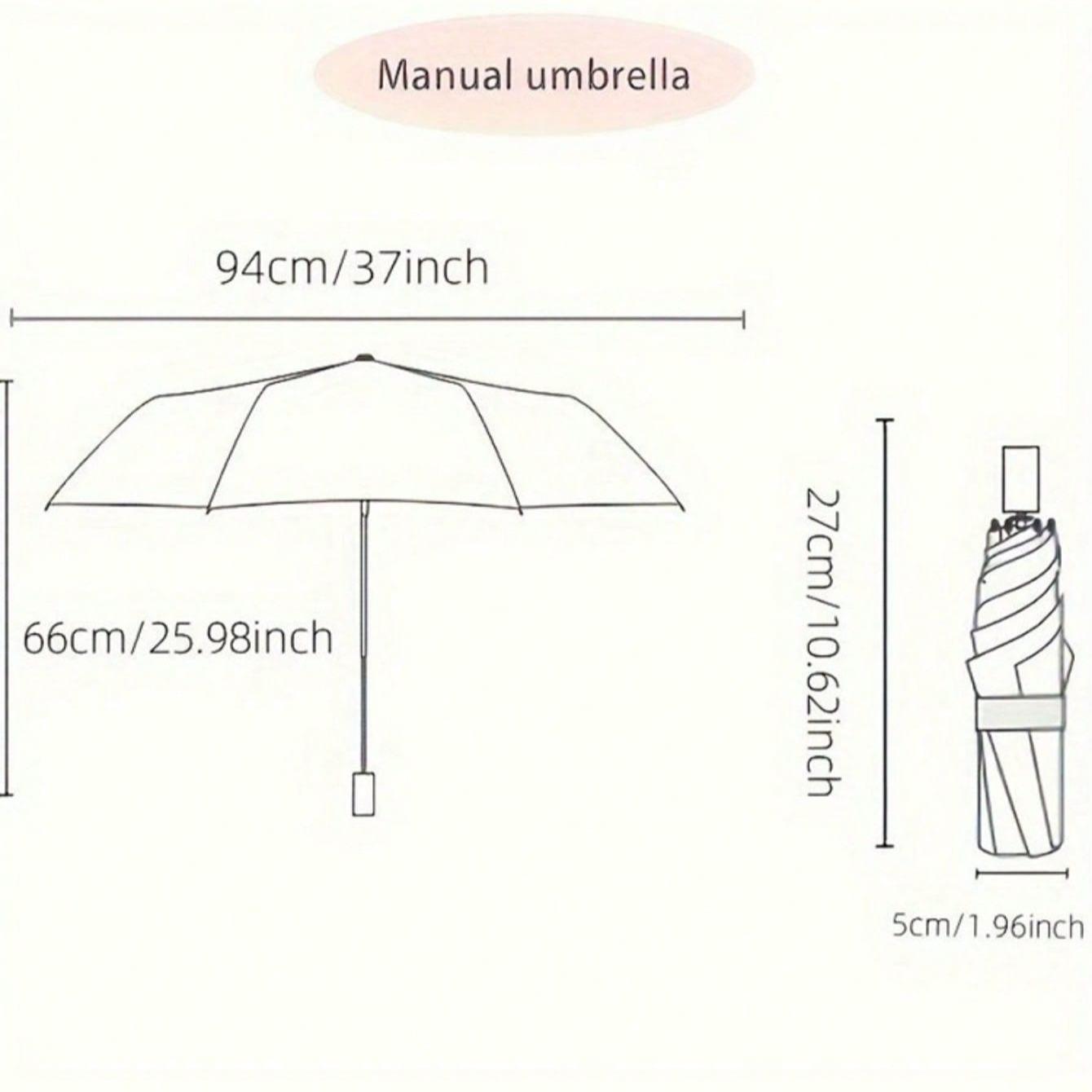 24 Ribs Extra-Large Windproof Automatic Umbrella, Windproof Waterproof Umbrella - Durable, Portable, and Water-Resistant Folding Umbrella for Rain or Shine - Ideal for Outdoor Activities and Daily Use (Fabric cover)