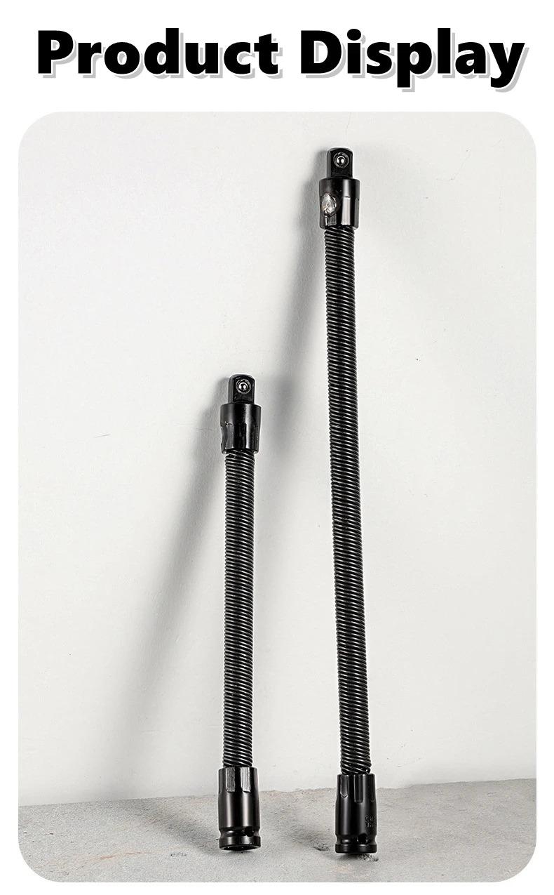Flexible Extension Bar Flexible Socket Extension Bars 1/2 Inch Driver Flexible Socket Extension Bar Wrench Extension Rod