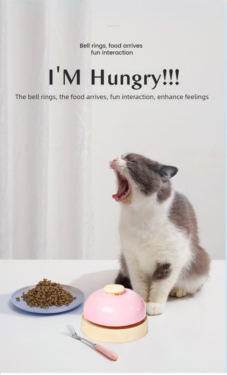 Pet Training Bell for Dogs & Cats – Call to Eat, Potty or Play, Loud Crisp Ring, Interactive IQ Toy, Easy to Press