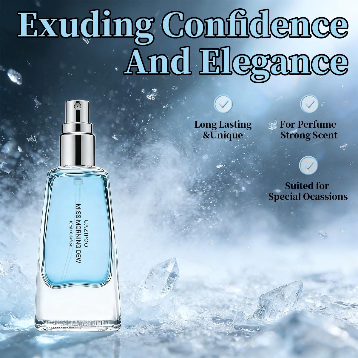 Women's Spray Perfume Oil, Floral Fruit Scented, Rose Peach Lemon, Long-Lasting, Travel Size 10ML, Ideal for Dates Parties Daily Use