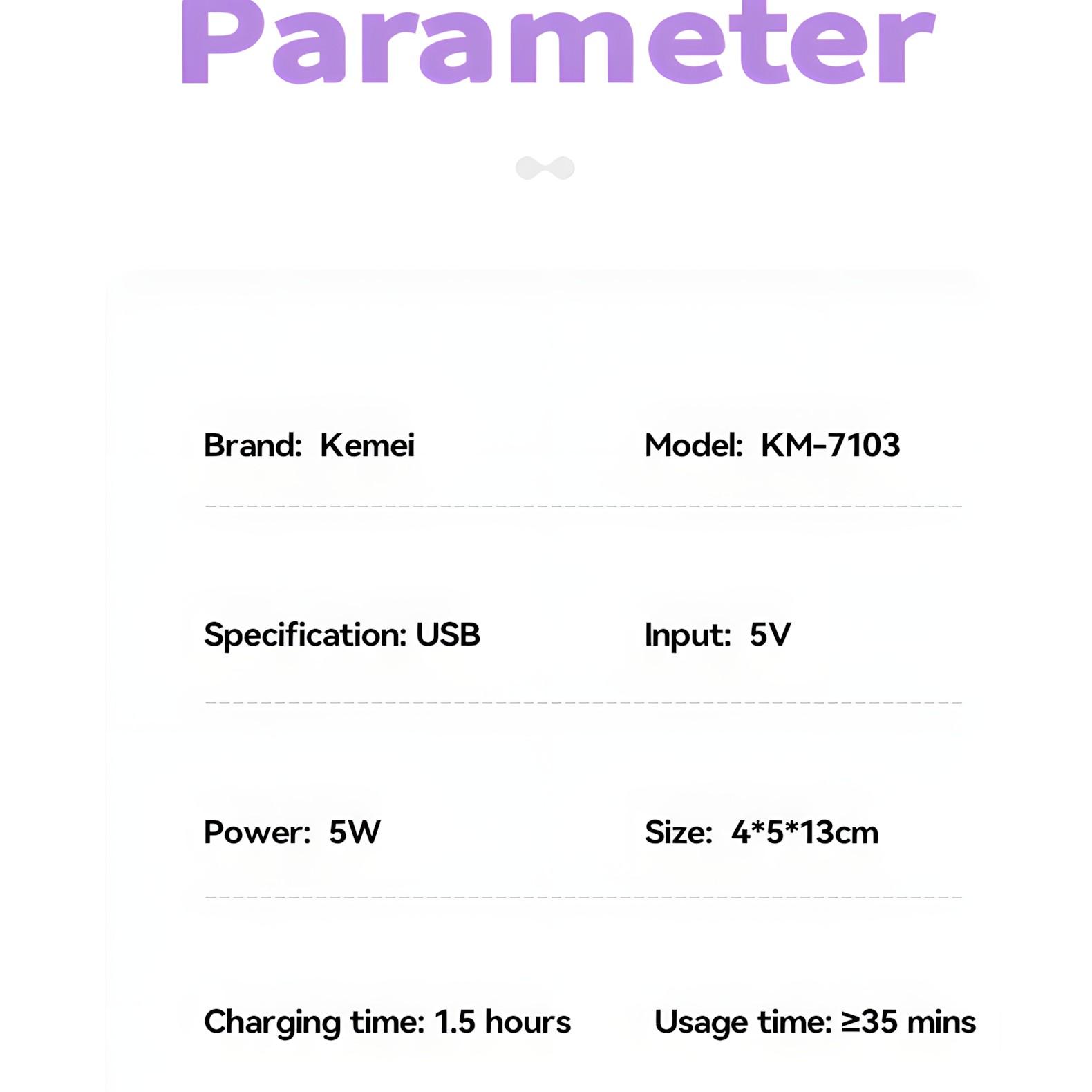 3 in 1 Electric Hair Removal Instrument, 1 Set Rechargeable Hair Removal Machine with Replace Heads, Personal Care Appliances for Women