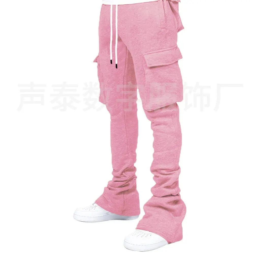 Pants with pockets - pink