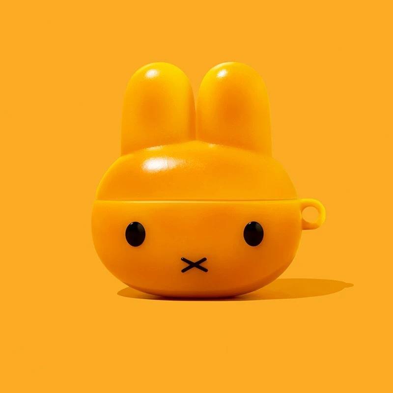 1 piece of bread rabbit earphone case,Cute wireless Bluetooth earphone case, drop resistant, durable and stylish accessory, suitable for AirPods pro3/1/2/3/4/pro/pro2(Different models may have different shapes)