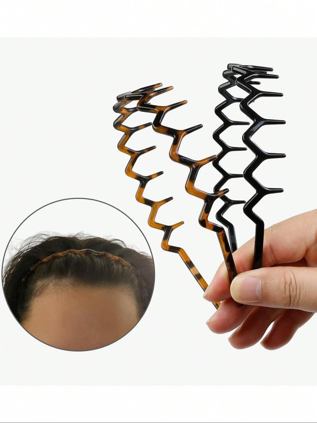 4 Piece Z-Shaped Headbands for Women Teenagers Girls Men  display picture 2