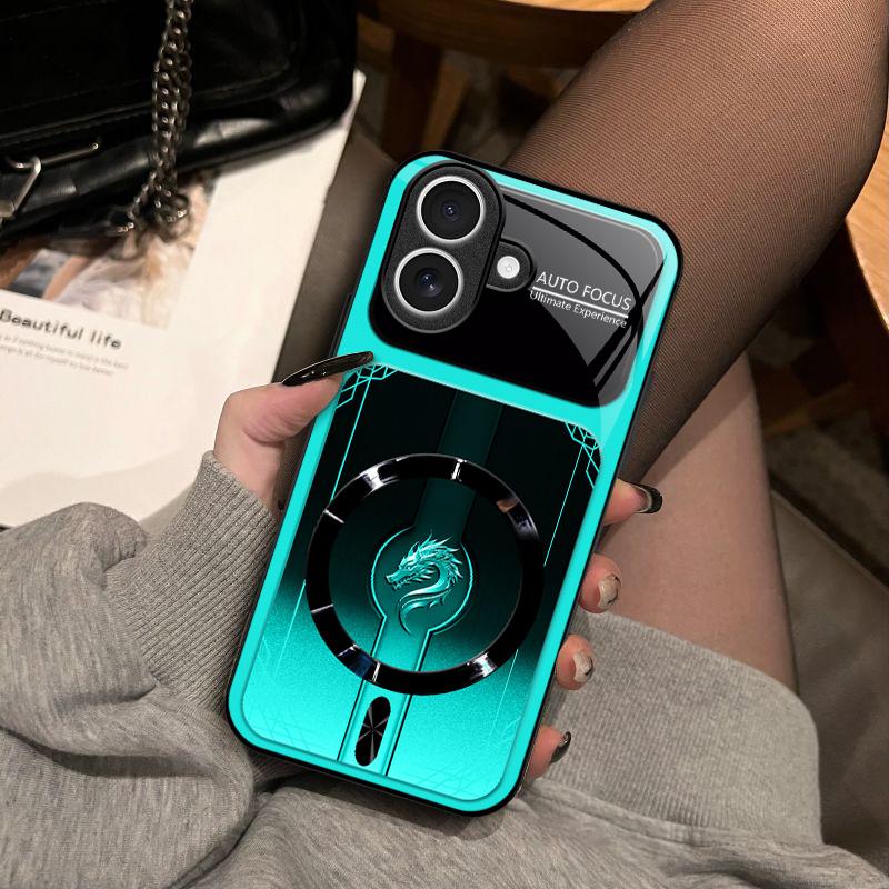 Suitable for [iPhone 17] high-end phone case🥰，available in a variety of colors，features magnetic attachment; the design is sophisticated and minimalist YM99