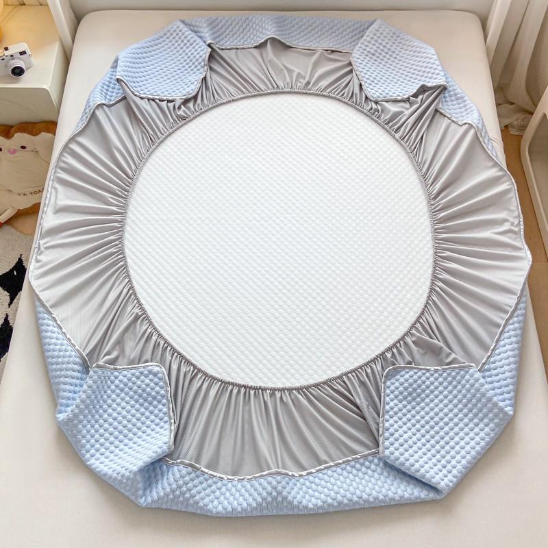 2/3 pcs waterproof and cool mattress cover, Cooling mattress protector, Bed protector, cool and breathable mattress cover, anti sweat, anti stain, anti pet scratch, suitable for hot sleepers and night sweats, multiple sizes and colors