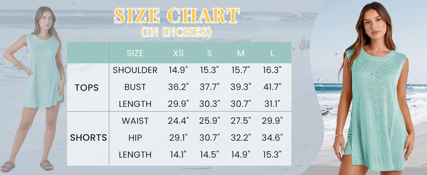 UANEO Women's 2 Piece Outfits Summer Knit Sweater Set Sleeveless Tunic Top Matching Shorts Trendy Beach Vacation Sets TikTokShopBlackFriday UANEO Women's 2 Piece Outfits Summer Knit Sweater Set Sleeveless Tunic Top Matching Shorts Trendy Beach Vacation Sets TikTokShopBlackFriday