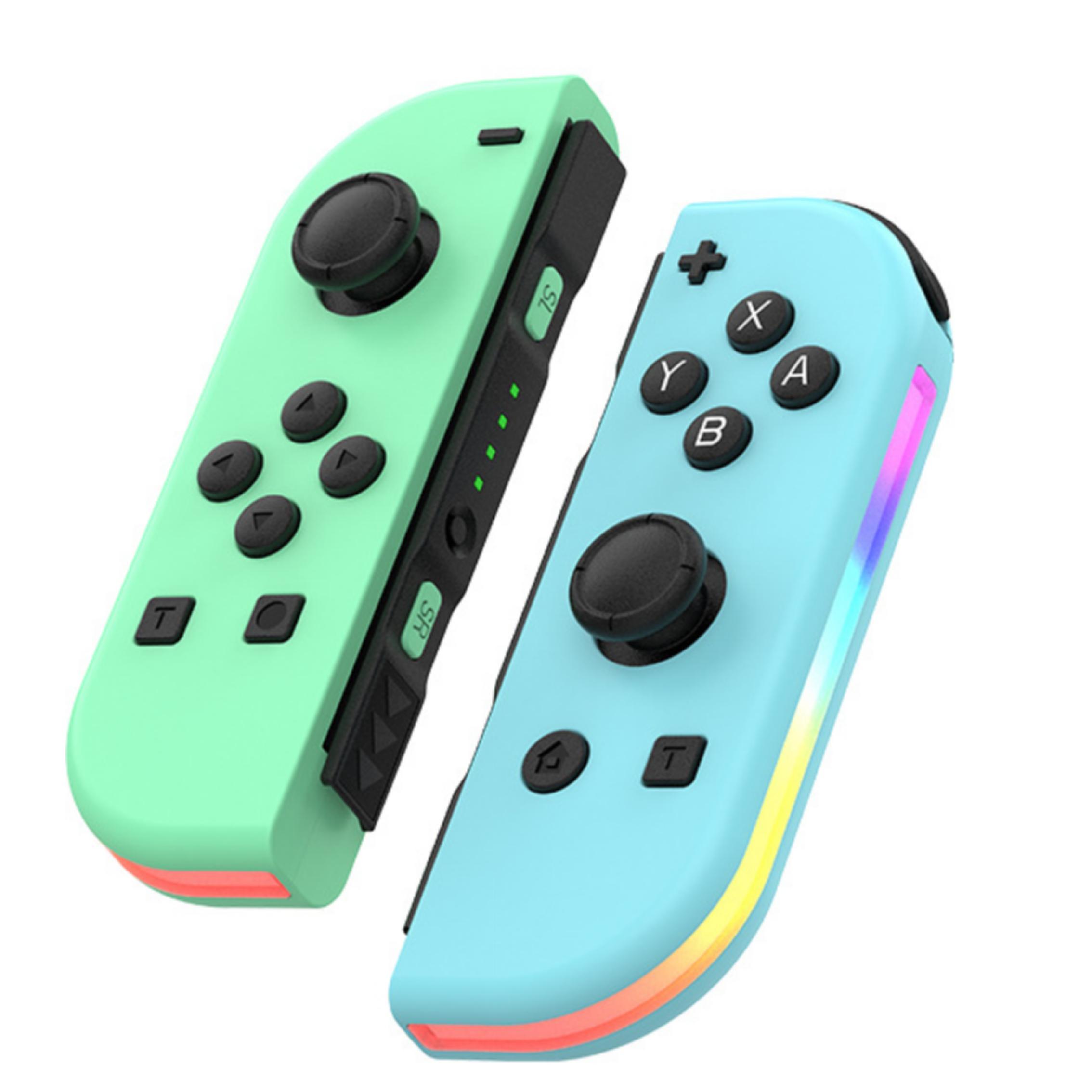 Switch Game Controller Compatible with Switch Lite Oled Wireless Gaming Controllers Dual Vibration Cool Replacement Wake-Up Switch Accessory