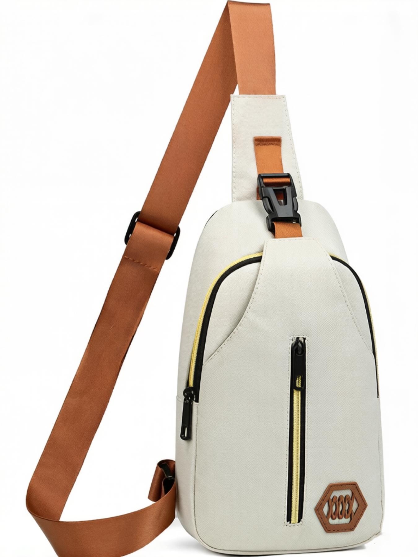 Viral Crossbody Sling Bag, Waterproof Nylon Chest Bag for Everyday, Aesthetic Spring 2026 Trend, TikTok Made Me Buy It, Must-have Travel Gear.