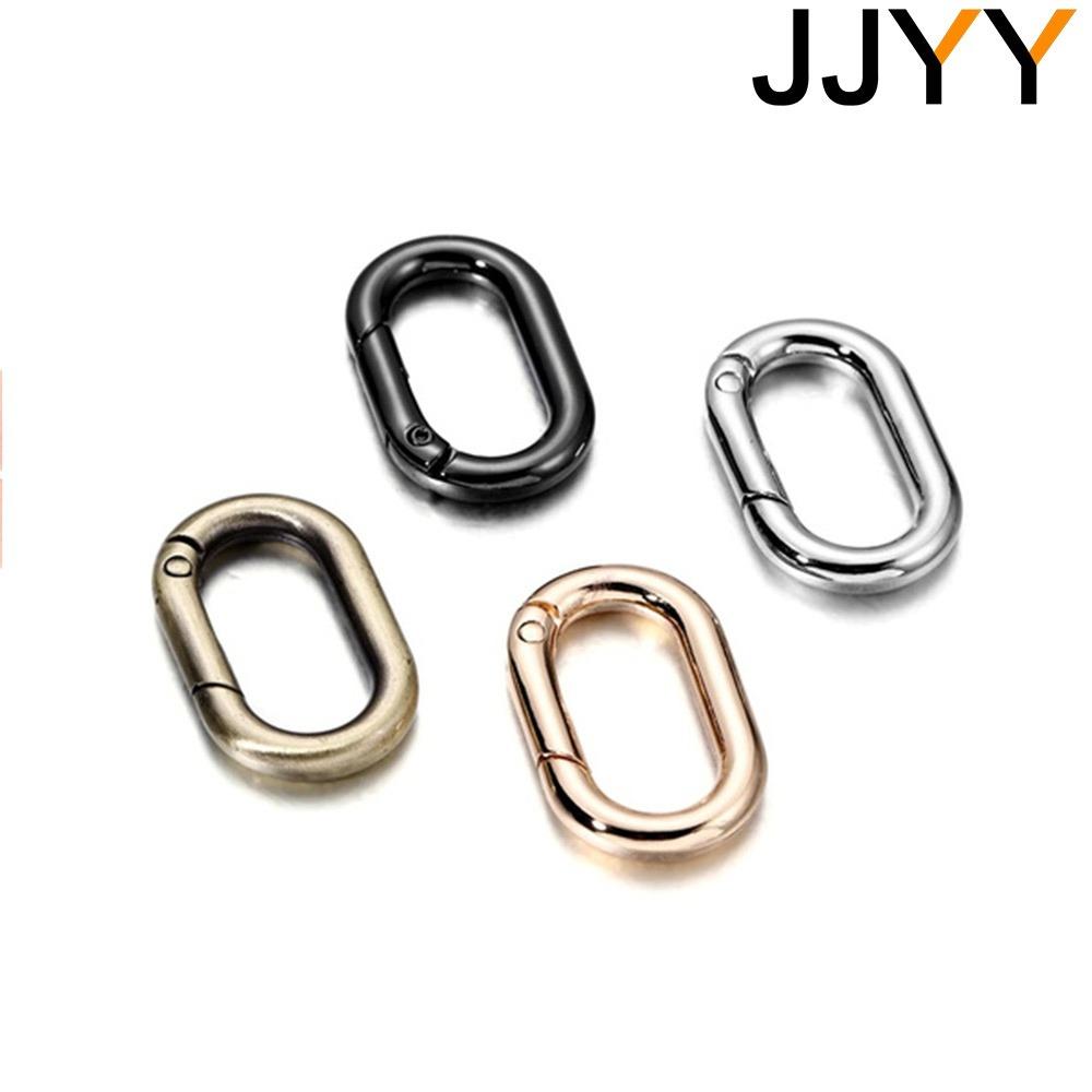 Quick-Release Oval Spring Clips, Electroplated Rustproof Keychains, Backpack Expansion Connectors, Dorm Room Key Management