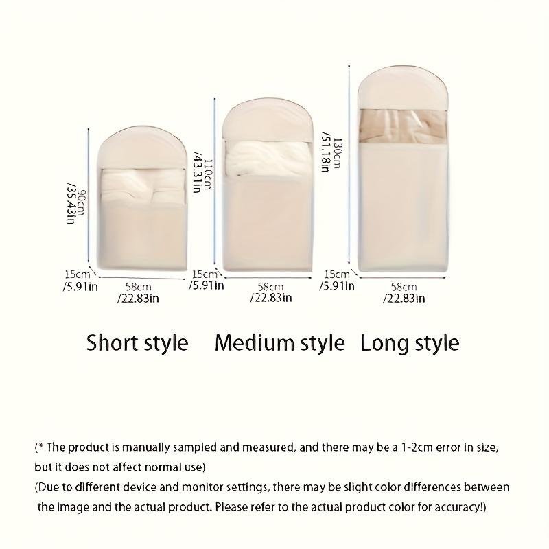 Compression Storage Bags in Pink And Beige, Available in Sizes 90, 110, And 130 Cm, Designed to Save 40% Space. Perfect for Vacuum Sealing Down Coats And Winter Clothing