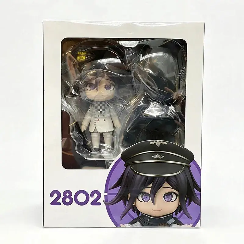 In Stock Nendoroid #2802 Danganronpa V3 Kokichi Oma Anime Chibi Articulated Action Figure