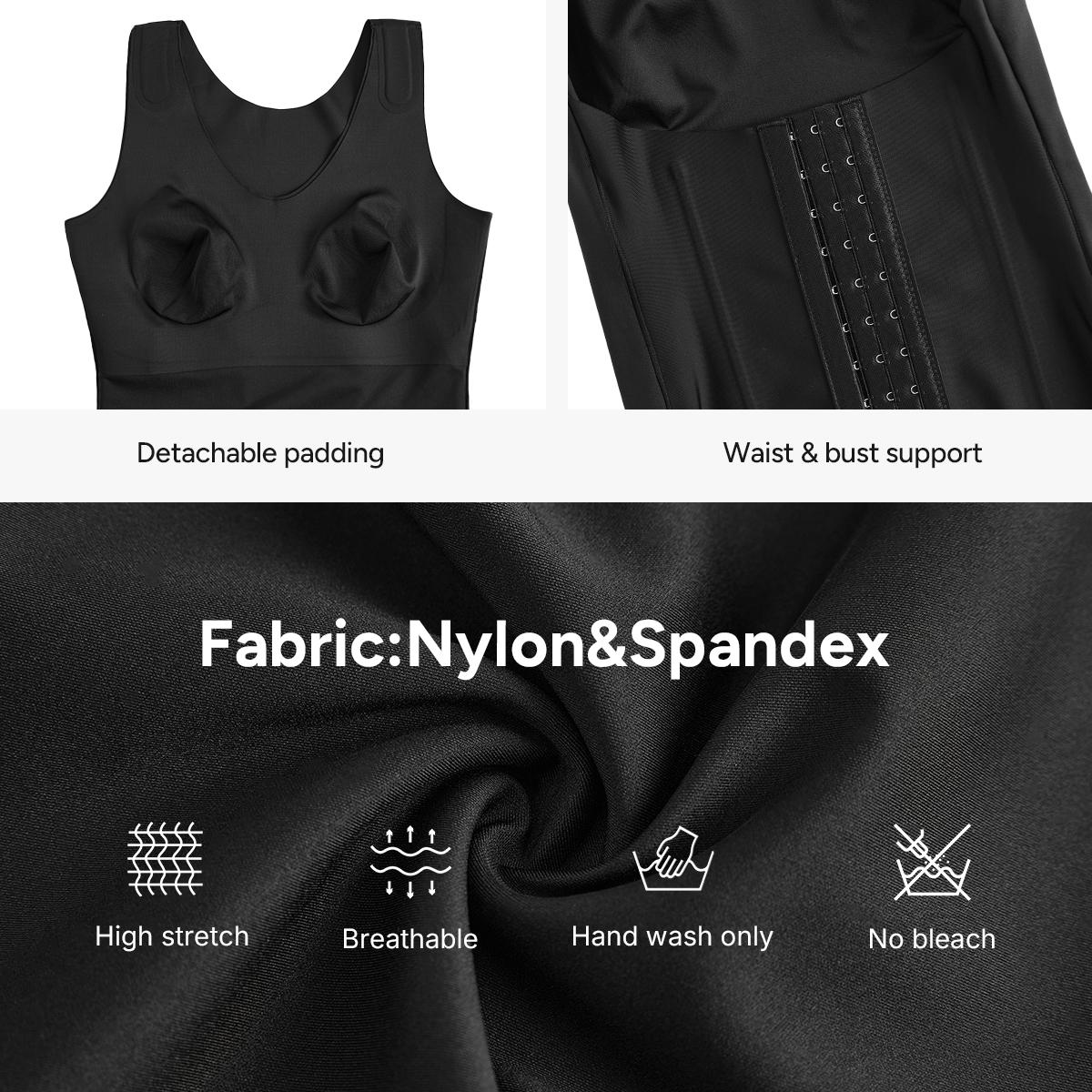 Nebility Fitness Belt Corset Camisole With Built In Bra Abdominal Support Tank Top Tummy Tuck Garment Shapewear Basic Compression Womenswear